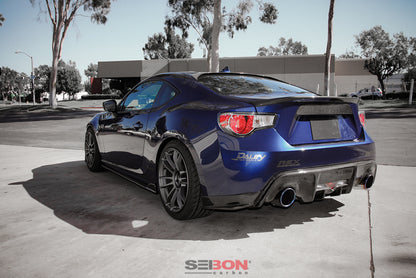 Seibon 12-13 Scion FRS Carbon Fiber Rear Fin Spoiler 5