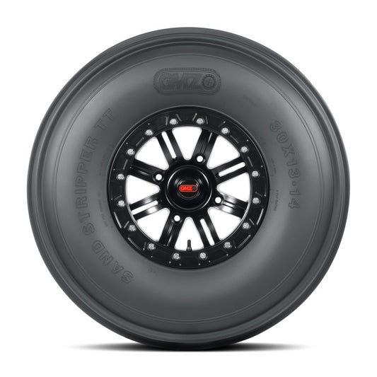 GMZ Race Products GMZ Sand Stripper Front XL TT Tire - 2 Rib - 30x13-14