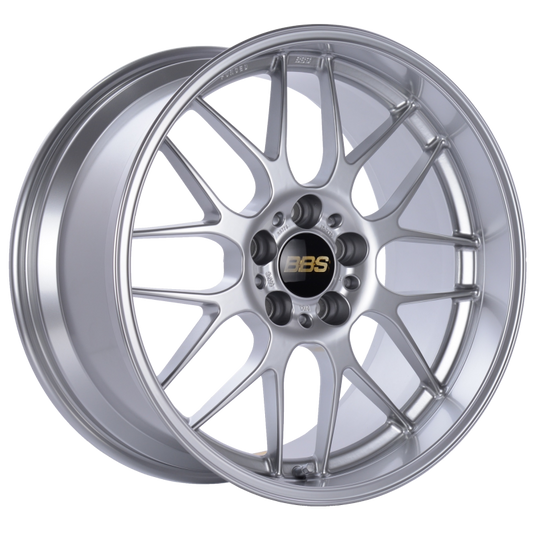 BBS RG-R 18x10 5x120 ET25 Diamond Silver Wheel -82mm PFS/Clip Required 0