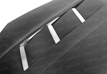 Seibon 12-13 Hyundai Genesis TS Carbon Fiber Hood 2