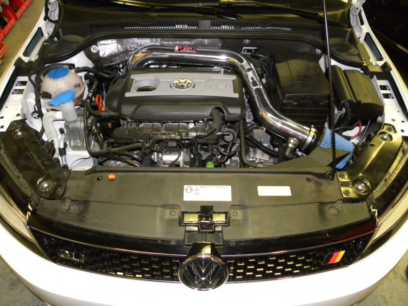 Injen 12 VW MKVI Jetta GLi 2.0L TSI Polished Short Ram Intake w/ MR Tech/Air Fusion/Nano Filter 2