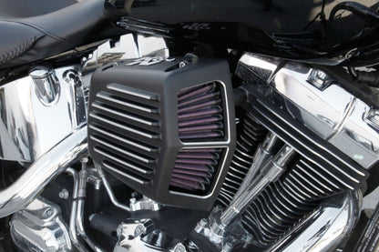 K&N Engineering K&N Street Metal Intake System for 01-16 Harley-Davidson Softail/Dyna - Shaker Black
