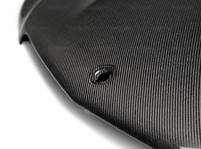 Seibon 12-14 Mercedes Benz C63 GT-Style Carbon Fiber Hood 2