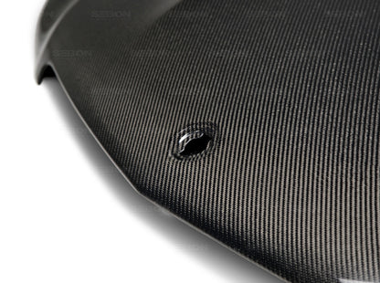 Seibon 12-14 Mercedes Benz C63 GT-Style Carbon Fiber Hood 2