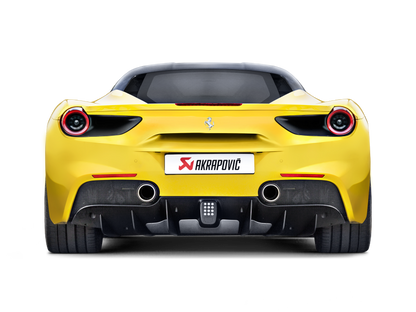 Akrapovic 16-17 Ferrari 488 GTB/488 Spyder Slip-On Line (Titanium) w/ Carbon Tips 5