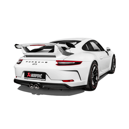 Akrapovic 2018 Porsche 911 GT3 (991.2) Slip-On Race Line (Titanium) w/Titanium Tail Pipe Set 2