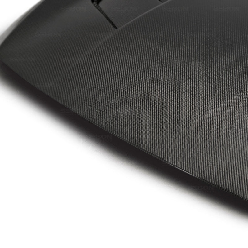 Seibon 18-20 Honda Accord TS-Style Carbon Fiber Hood 3