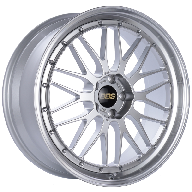 BBS LM 21x9 5x120 ET32 Diamond Silver Center Diamond Cut Lip Wheel -82mm PFS/Clip Required 0