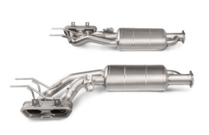 Akrapovic 15-17 Mercedes Benz G63 AMG (W463) Evolution Line Cat Back (Titanium) w/ Titanium Tips 0