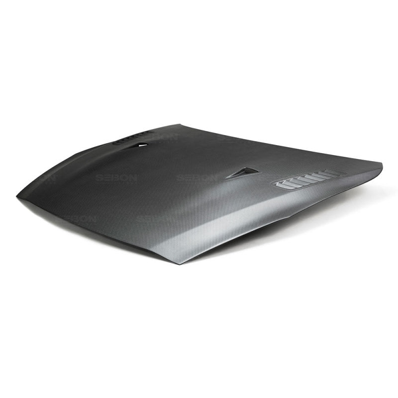 Seibon 09-15 Nissan Skyline R35 GT-R ES Style Dry Carbon Fiber Hood 1