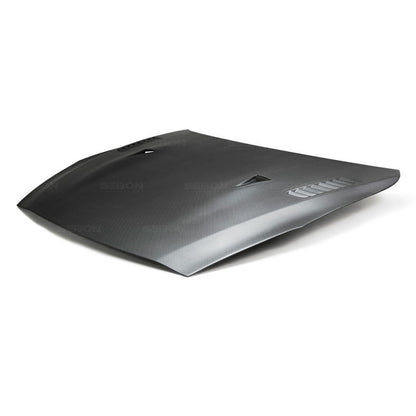 Seibon 09-15 Nissan Skyline R35 GT-R ES Style Dry Carbon Fiber Hood 1