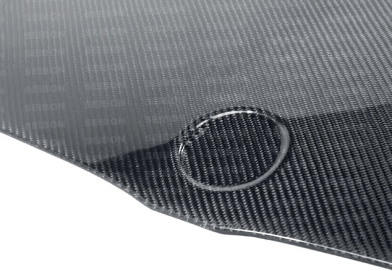 Seibon 10-12 BMW 3 Series E92 2DR LCI OEM-Style Carbon Fiber Hood 3