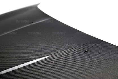 Seibon 15-16 Ford Focus OE Style Carbon Fiber Hood 2