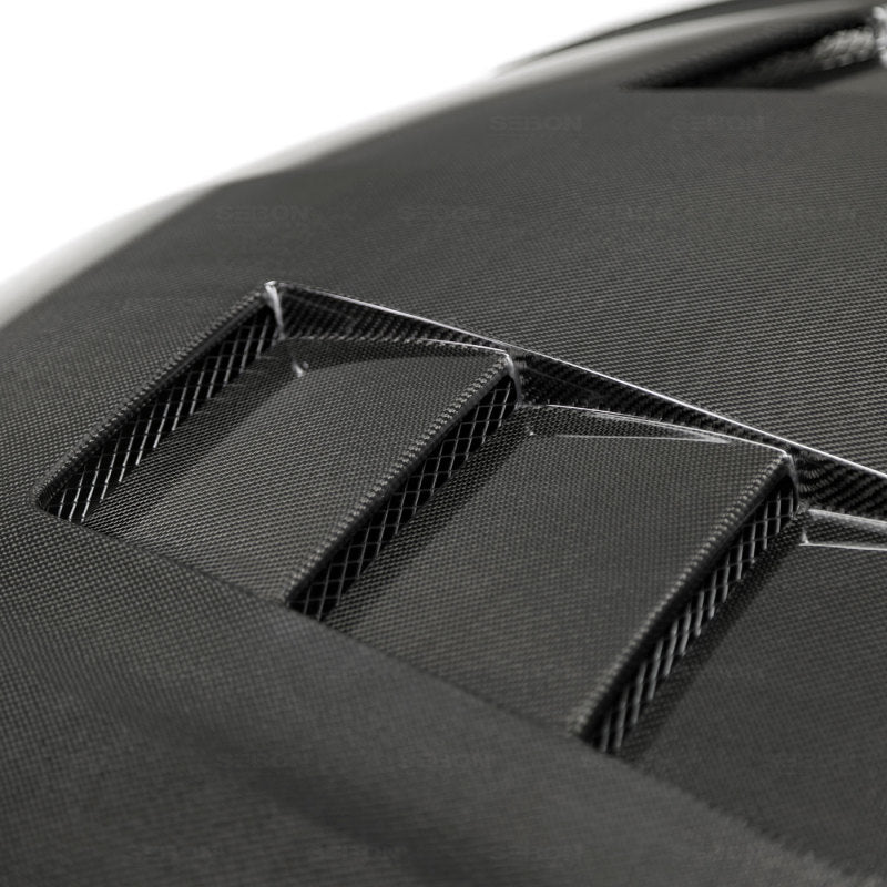 Seibon 02-07 Acura RSX (DC5) TS-Style Carbon Fiber Hood 5