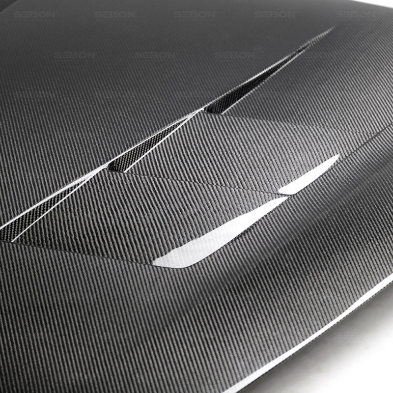 Seibon 18-19 Kia Stinger TS Carbon Fiber Hood 4