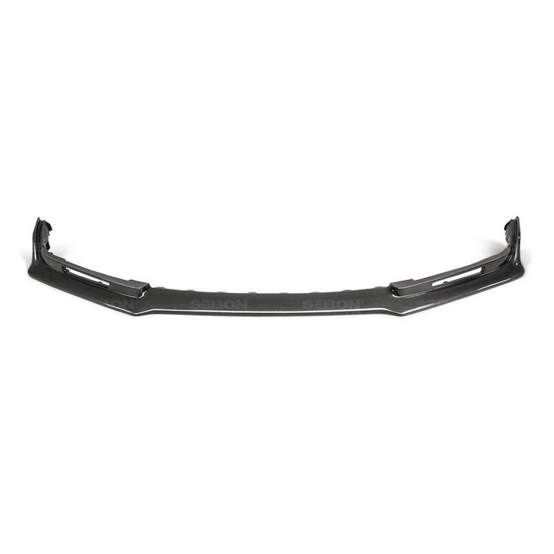 Seibon 2017 Honda Civic Type-R TA-Style Gloss Carbon Fiber Front Bumper Lip 1