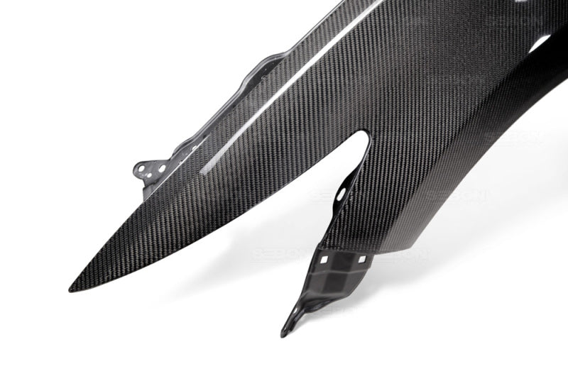 Seibon 14-15 Honda Civic 2 Door OE-Style Carbon Fiber Fenders 3