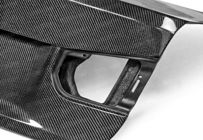 Seibon 12-13 BMW F30 OEM Style Carbon Fiber Trunk Lid 4