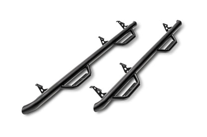 N-Fab Nerf Step 07-13 Chevy-GMC 2500/3500 07-10 1500 Ext. Cab - Tex. Black - Cab Length - 3in