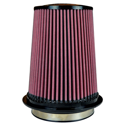 Injen Oiled Air Filter 5.0in Flange ID / 7.0in Twist Lock Base / 7.9in Media Height / 5.0in Top 1