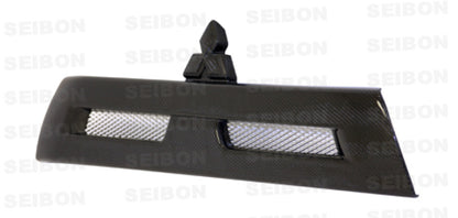 Seibon 08-10 Mitsubishi Lancer Evo X OEM Carbon Fiber Front Grill 1