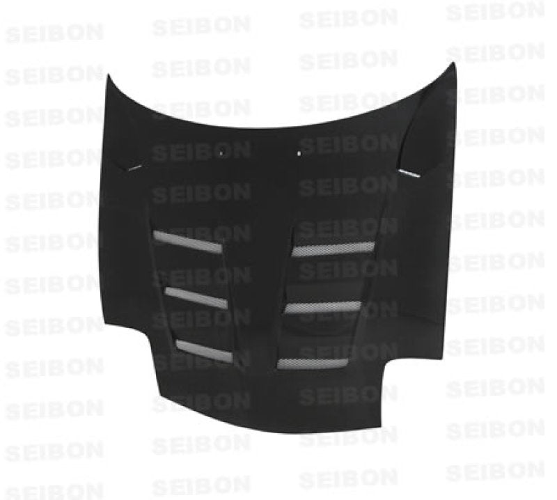 Seibon 93-02 Mazda RX7 FD3S TS Style Carbon Fiber Hood 2