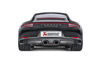 Akrapovic 16-17 Porsche 911 Carrera S/4/4S/GTS (991.2) Rear Carbon Fiber Diffuser - Matte 1