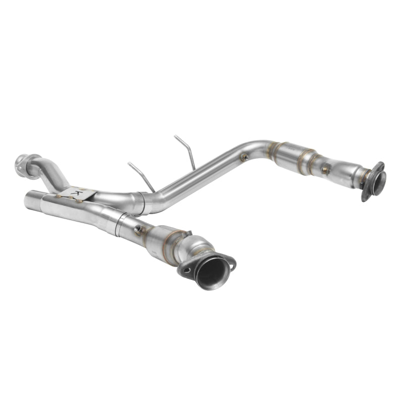 Kooks Headers Kooks 17-19 Ford F150 Raptor EcoBoost 3.5L V6 3in Stainless GREEN Catted Turbo Down Pipes