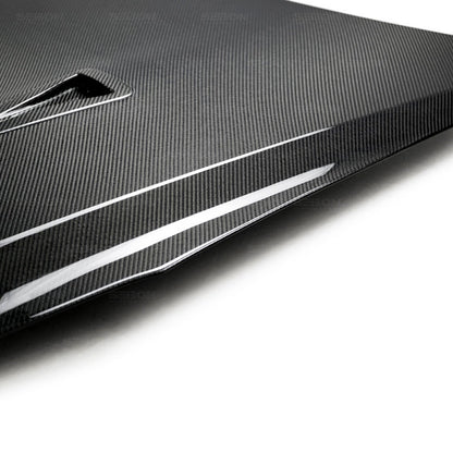 Seibon 09-10 Nissan GTR R35 OEM Carbon Fiber Hood 5