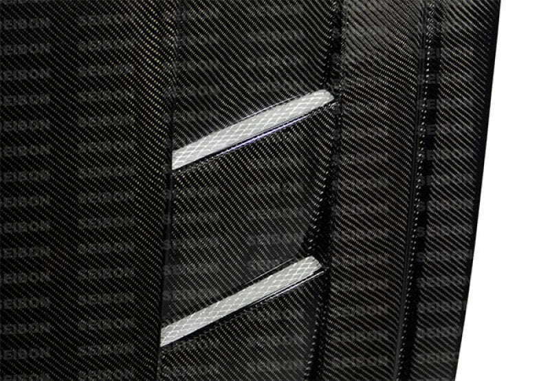 Seibon 08-10 Honda Accord 4 Door TS Carbon Fiber Hood 2