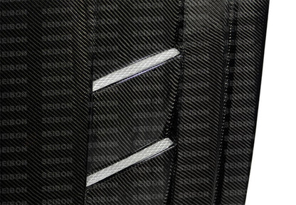 Seibon 08-10 Honda Accord 4 Door TS Carbon Fiber Hood 2