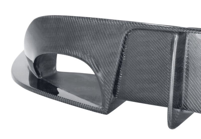 Seibon 08-10 Hyundai Genesis 2dr SP-Style Carbon Fiber Rear Lip 4