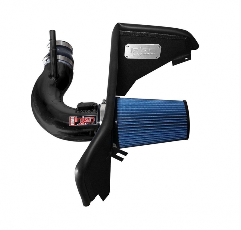 Injen 2016+ Chevy Camaro 2.0L Wrinkle Black Power-Flow Air Intake System 1