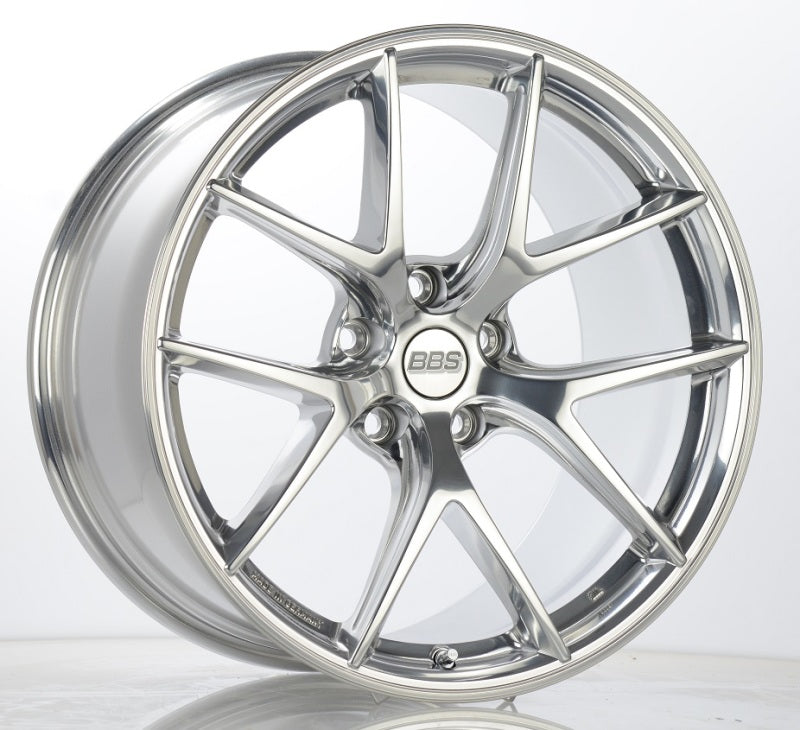 BBS CI-R 19x9 5x120 ET44 Ceramic Polished Rim Protector Wheel -82mm PFS/Clip Required 8