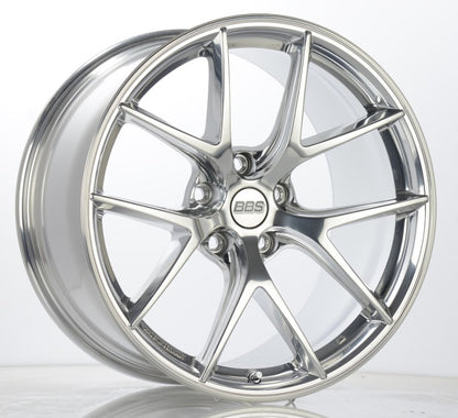 BBS CI-R 20x11.5 5x120 ET52 Ceramic Polished Rim Protector Wheel -82mm PFS/Clip Required 8