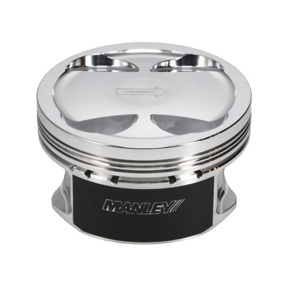 Manley Performance Manley 04+ Subaru WRX STi (EJ257) STD Stroke 99.75mm +.25mm Bore 9.8:1 Dish Piston Set with Rings