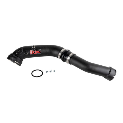 16-20 BMW L6-3.0L/ Turbo/ Twin Turbo/L4-2.0L/ L6-2.5L Wrinkle Black Turbo SES Intercooler Pipes 3