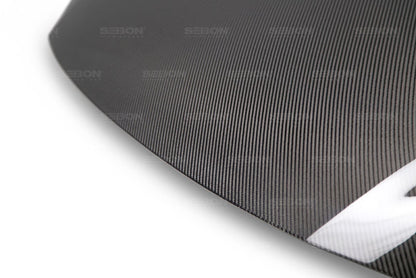Seibon 2016-2017 Honda Civic Coupe/Sedan/Hatchback OEM Style Carbon Fiber Hood 2