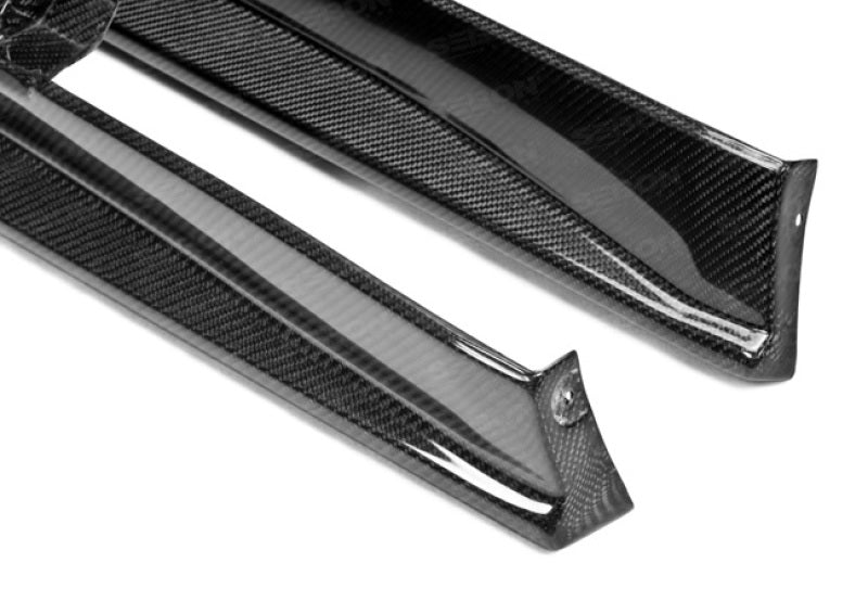 Seibon 11-13 Nissan GTR R35 VS-Style Carbon Fiber Side Skirts (Pair) 3