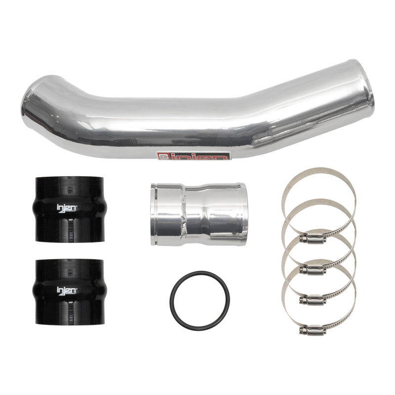 Injen 17-22 Ford F250/F/350/F-450/F-550 V8-6.7L Turbo Diesel Polished Intercooler Hot Side Piping 1