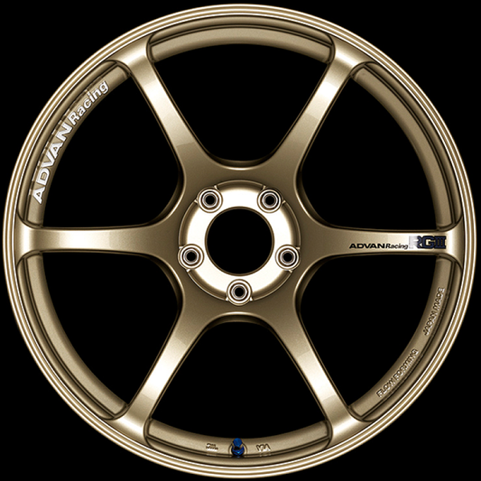 Advan RGIII 19x10 +35 5-114.3 Racing Gold Metallic Wheel 0