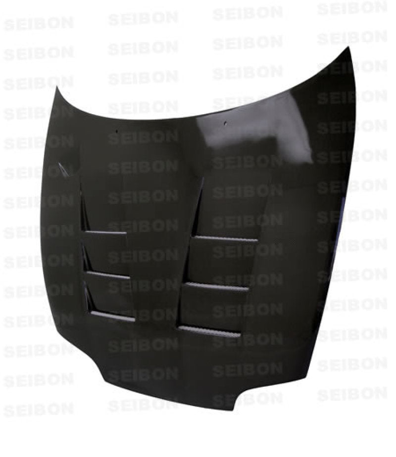 Seibon 93-98 Toyota Supra (JZA80L) TS Style Carbon Fiber Hood 1