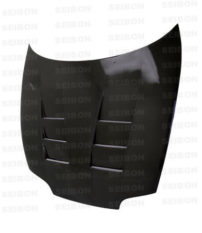 Seibon 93-98 Toyota Supra (JZA80L) TS Style Carbon Fiber Hood 1