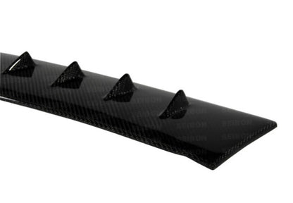Seibon 08-10 Mitsubishi Evo 10 Carbon Fiber Rear Fin Spoiler 3