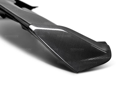 Seibon 2015-2017 Ford Focus ST/RS Hatchback Carbon Fiber Rear Spoiler (3rd Brake Light Not Included) 10