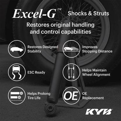 KYB Shocks & Struts Excel-G Front TOYOTA Celica 1990-92 TOYOTA Celica 1990-93 - MR-2