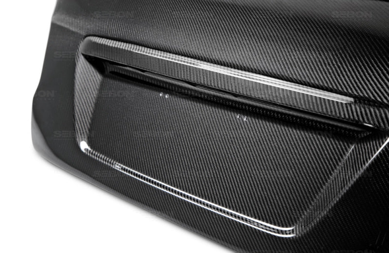 Seibon 2015+ Subaru Impreza WRX/STI C Style Carbon Fiber Trunk Lid 3