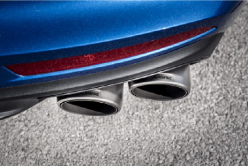 Akrapovic 17-18 Porsche Panamera Turbo Tail Pipe Set (Titanium) 1