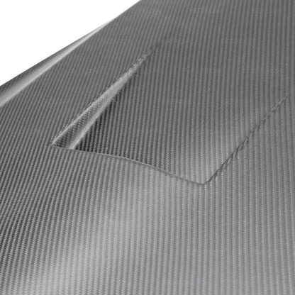 Seibon 09-10 Nissan GTR R35 GT-Dry Carbon Fiber Hood 3