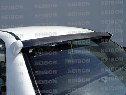 Seibon 06-07 Subaru WRX/STi Carbon Fiber Rear Roof Spoiler 4